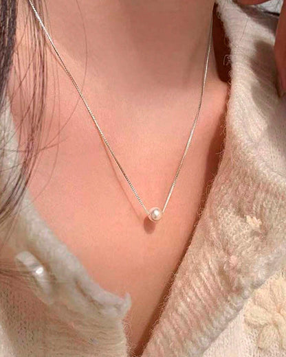 Collar Alma de Perla de plata 925